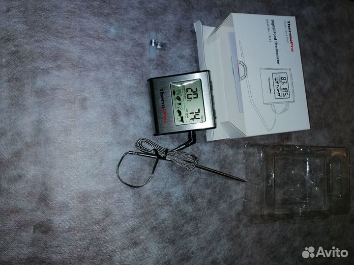 Термометр для гриля и коптильни