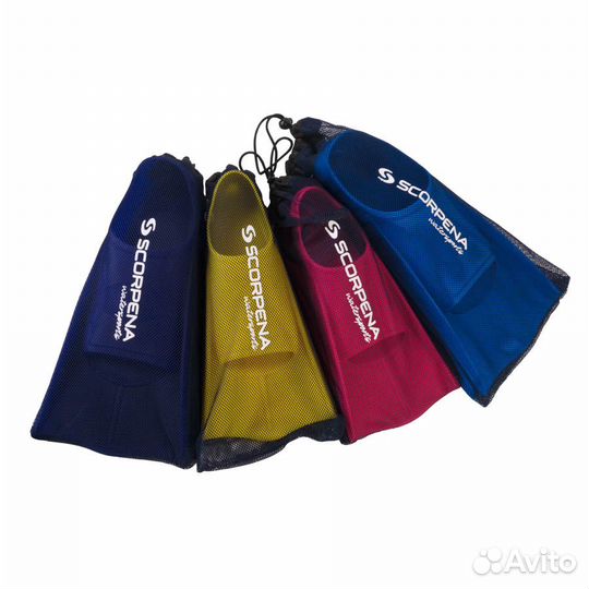 Ласты тренировочные Scorpena Pool, 43/44, Тёмно-си