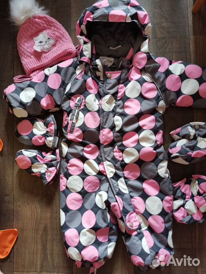 Детский зимний комбинезон