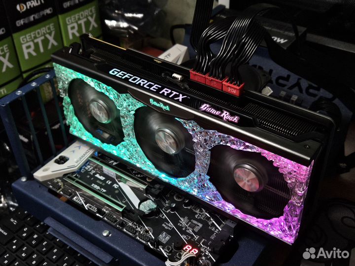 Видеокарта Palit GeForce RTX 3080Ti Gamerock идеал