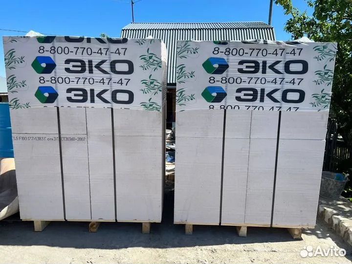 Газосиликатные блоки 600