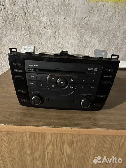 Заводской магнитофон Mazda 6 GH рестайлинг