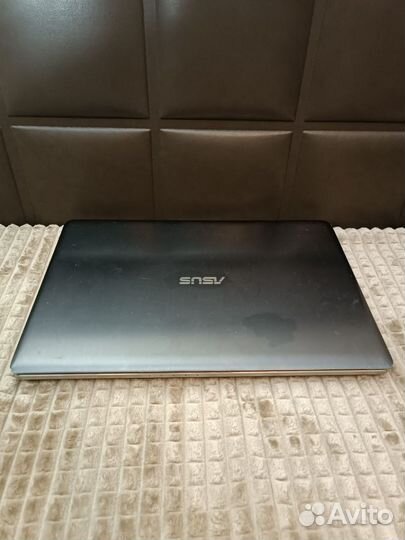 Стальной ноутбук asus N750