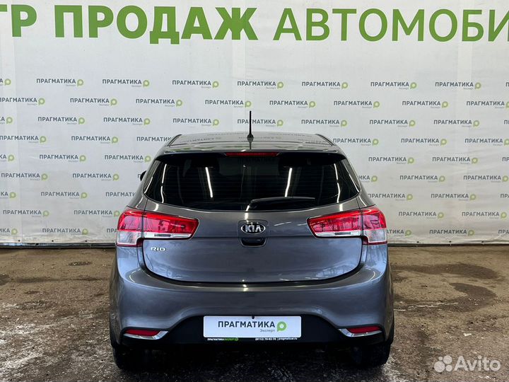 Kia Rio 1.4 МТ, 2015, 67 154 км