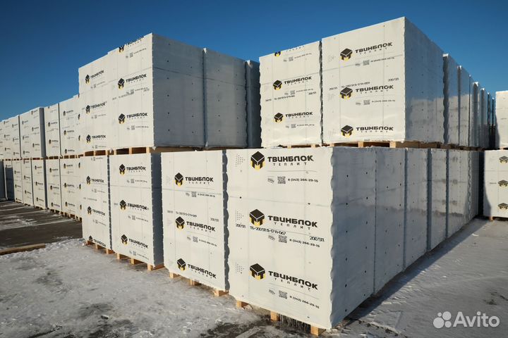 Газоблок Униблок Д500 В2,0