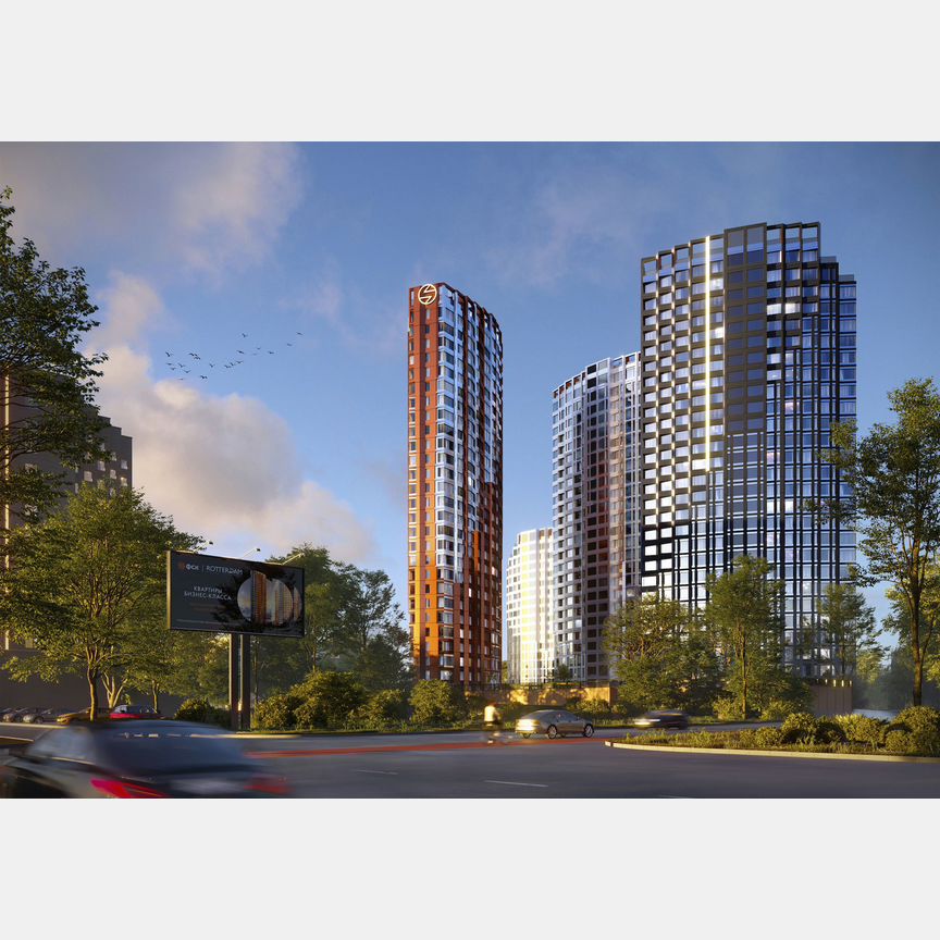 1-к. квартира, 43,4 м², 23/23 эт.