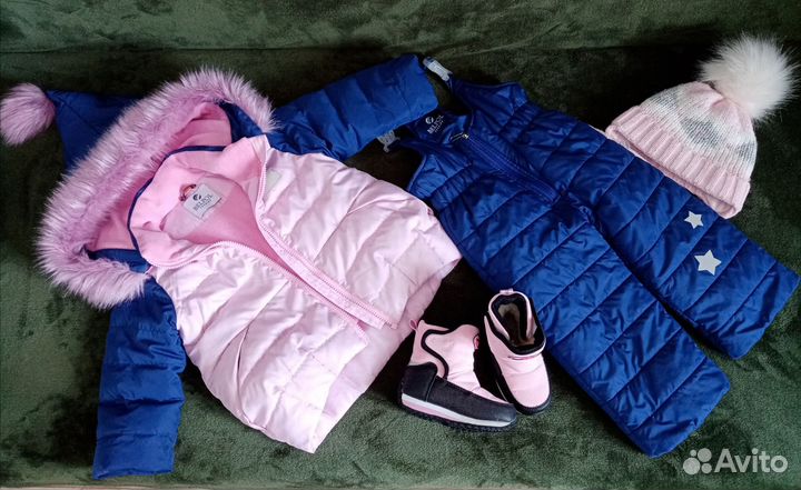 Детские вещи пакетом на девочку 80-86
