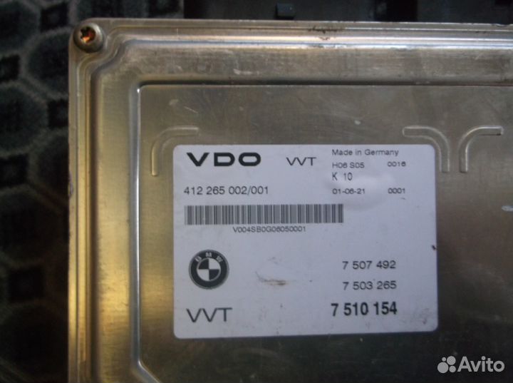 7510154 Блок управления valvetronic VVT BMW 745i