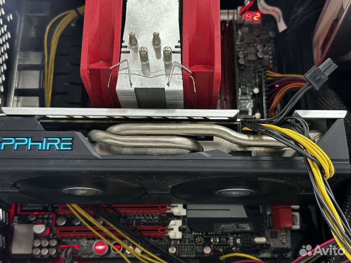 Игровой пк на I7-3820 4/8 Rx-570 Sapphire