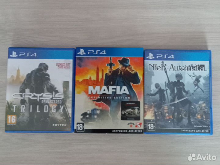 Игры для приставок PS4