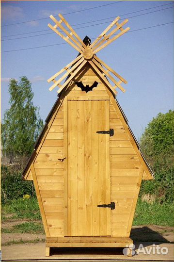 Уличный туалет с установкой Х993