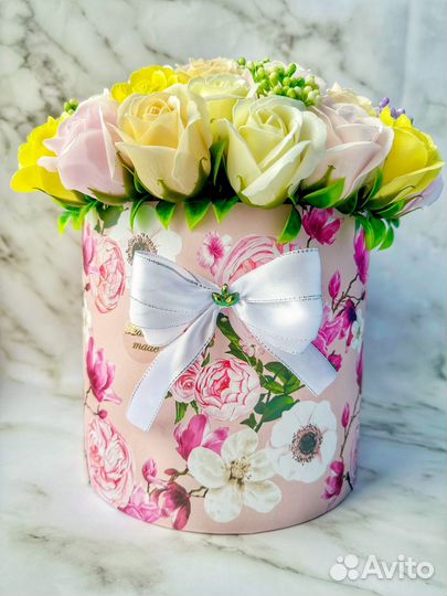 Букет из мыльных роз/Мыльные розы/Розы/Подарок