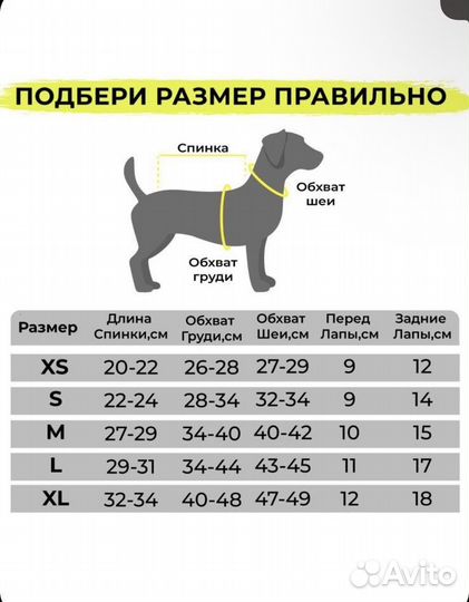 Зимний комбинезон для собак мелких пород