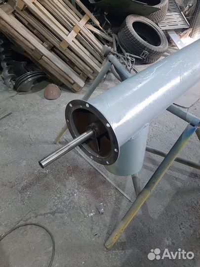 Винтовой конвейер для зерна / Шнек для зерна