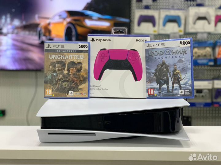 Sony PlayStation 5 + 200 игр в подарок