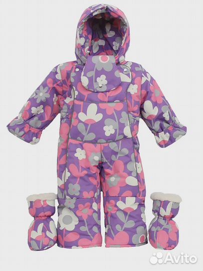 Зимний комбинезон для девочки