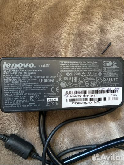 Блок питания для ноутбука Lenovo Yoga 300