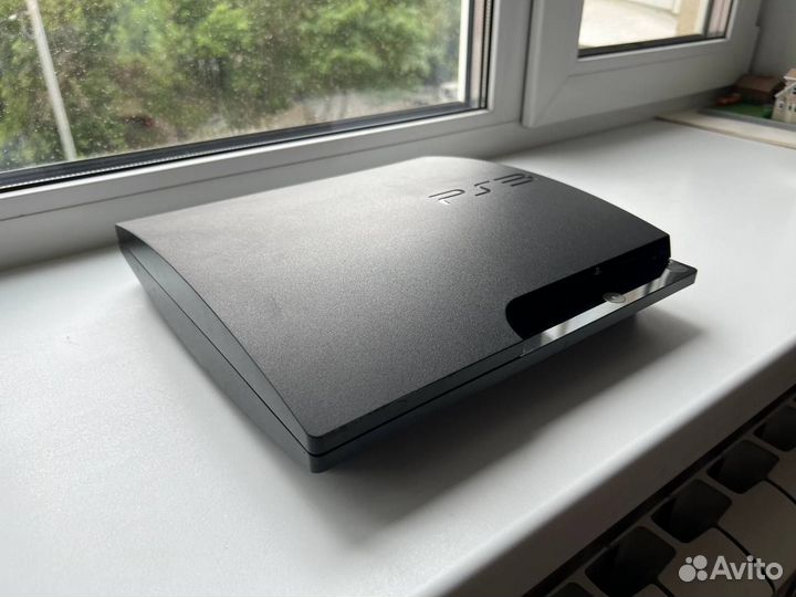 Sony playstation 3 slim 7 игр 360 гб