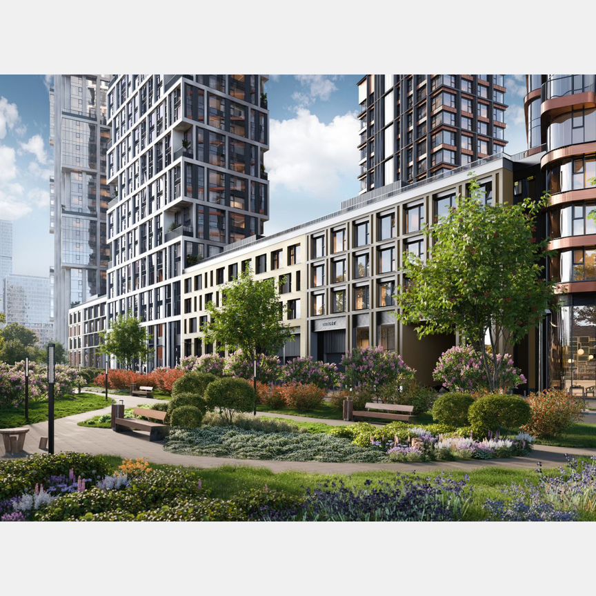 1-к. квартира, 34,6 м², 15/48 эт.