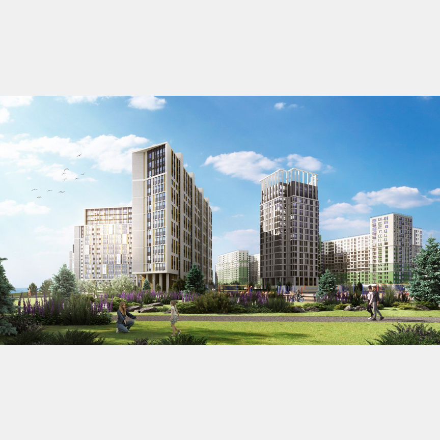 3-к. квартира, 86,6 м², 14/14 эт.