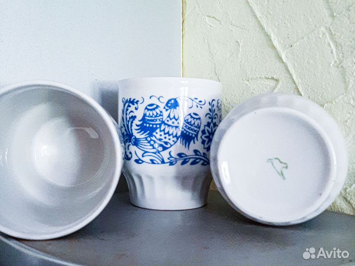 Советские фарфоровые кружки СССР