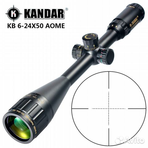Прицел оптический kandar KB 6-24x50 с подсветкой