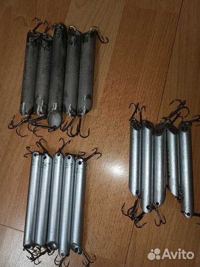 Трубка блесна колебалка