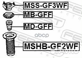 Пыльник переднего амортизатора mshbgf2WF Febest