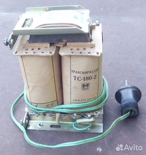Трансформатор тс-180-2 от лампового телевизора