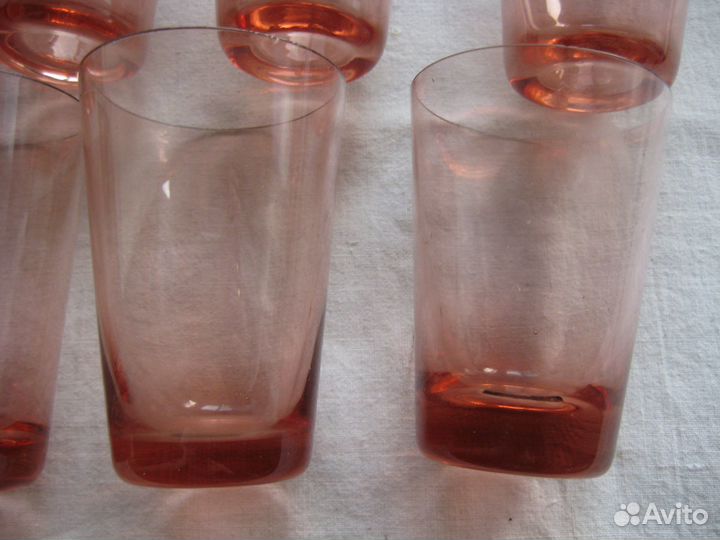 Рюмки (цветное стекло) СССР