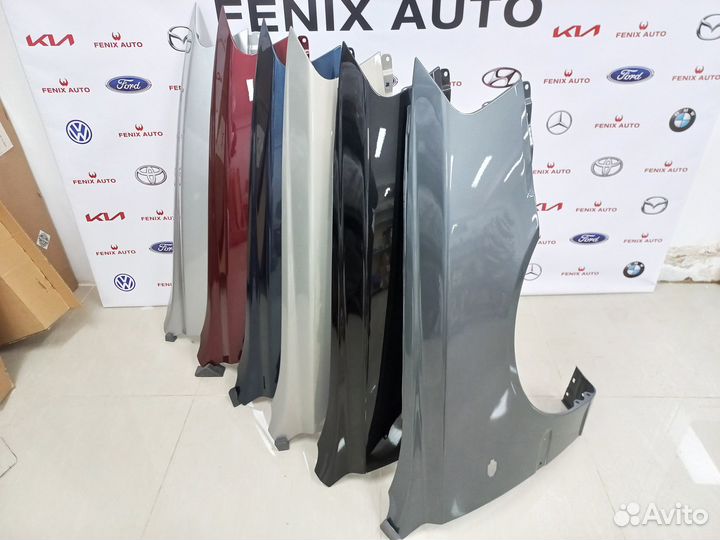 Крыло крашеное Хендай Акцент Тагаз