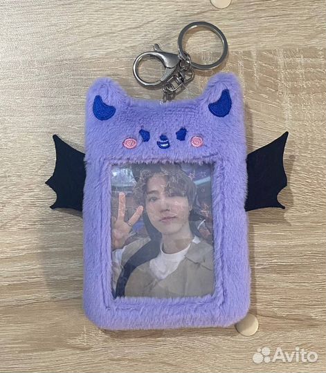Fluffy bats cardholder Stray kids\Bts