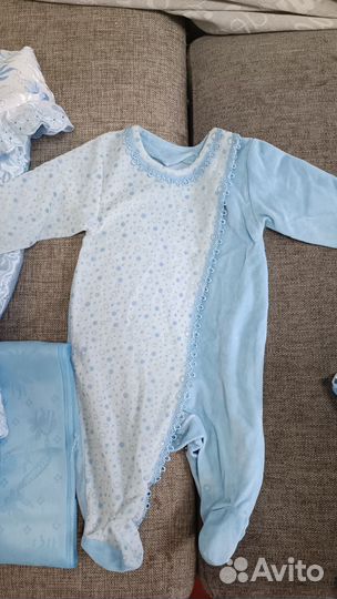 Комплект на выписку для мальчика