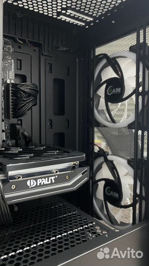 Игровой компьютер i5 12400F/RTX4060 Black