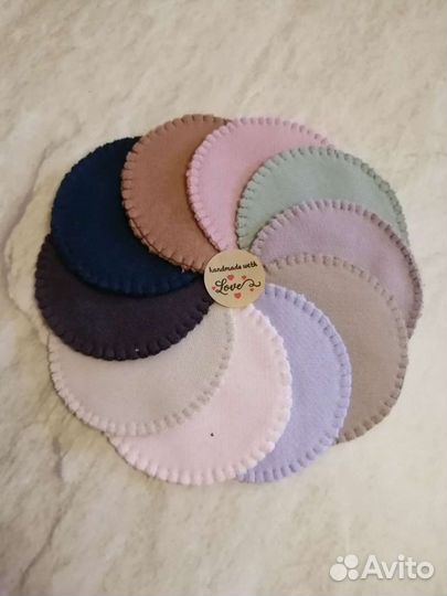 Многоразовые спонжи для умывания