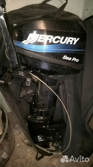 Обь 3, мотор Mercury 15 2-тактный