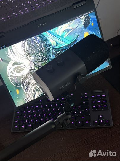 Динамичский Микрофон Fifine am8 + стойка fifne