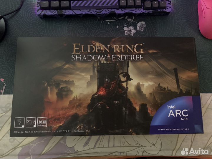 Видеокарта Intel Arc A750 (Shadow of the Erdtree)