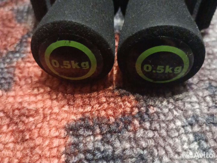 Гантели 0.5 кг