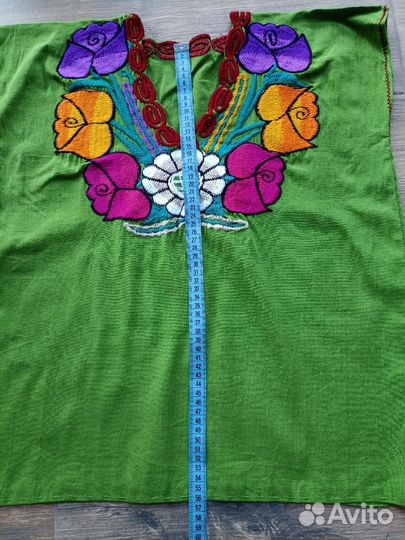 Блузка из региона Чипаса мексика блузка хлопок выш