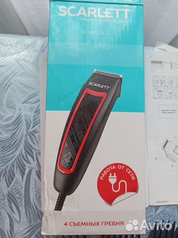 Новая машинка Skarlett, для стрижки волос, бороды