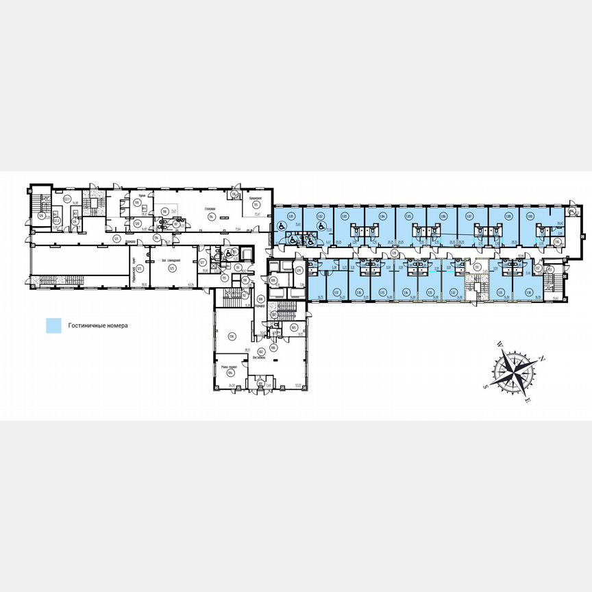1-к. апартаменты, 34,9 м², 1/13 эт.