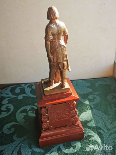 Статуэтка винт. СССР Пётр,бронза,литьё, 570гр