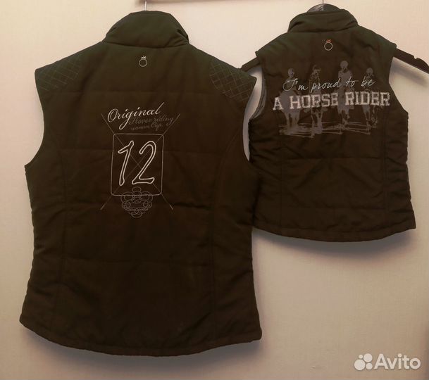 Жилеты Fouganza женский р.48 и детский на 6 лет