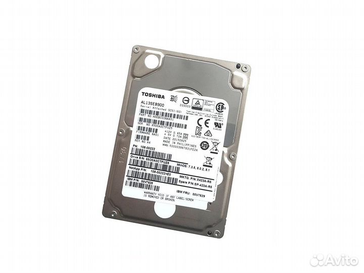 Жесткий диск Toshiba 900Gb SAS 10K