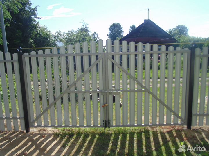 Заборы, откатные ворота, калитки
