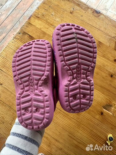 Crocs сабо утепленные