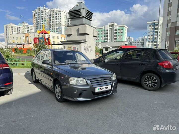 Hyundai Accent 1.5 МТ, 2008, 101 566 км