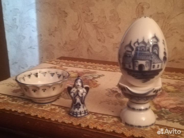 Пасхальный набор Гжель ручная роспись