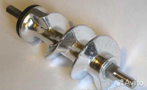 Шнек мясорубки Moulinex 4гранник большой HV8 SS-19